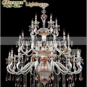 Baaroque Hotel Crystal Chandelier, Unique Hotel Pendant Lamp, Large Chandelier