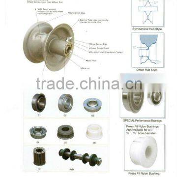 wheel Rim. universal rims bearings nylon bushing