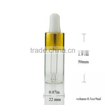 E Juice Clear 9ml Glass Bottle