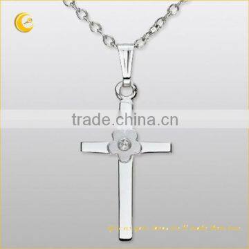 Hot sell custom stainless steel cross pendant