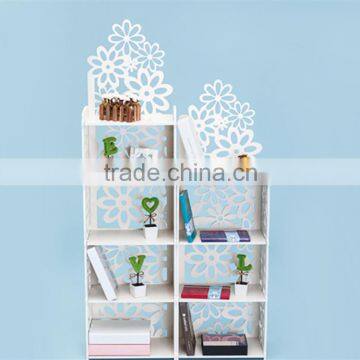 Combination Style Clearly Flower Patten Bookcase Furniture Bedroom Sets With Prices photo-2