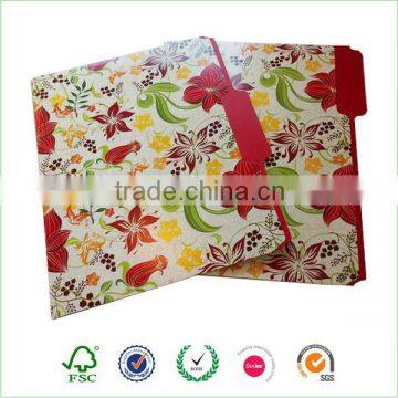 A4 presentation document file folder printing