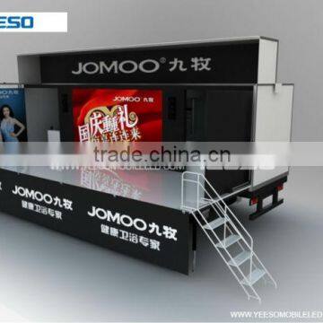 YEESO-Mobile stage truck, truck stage for roadshow, trade show