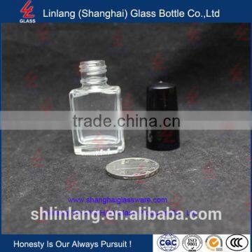 export nail polish glass bottle with cap