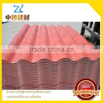 Nigeria duotone synthetic resin roof tiles with high tempreture resistance