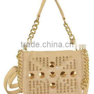 CC39-101 Guangzhou high quality chain handbag wholesale synthetic leather handbag women