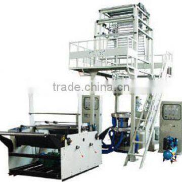 Film blowing machine for plastic bag