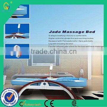 Adjustable Physiotherapy Far infrared Luxury Leisure Thermal Jade Massagers Table for Household Furniture