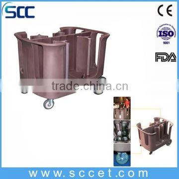 Restaurant equipment SC3-A01dish caddies with wheels