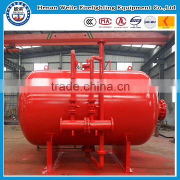 Henan Weite 2016 New Factory fire system fighting foam bladder tank