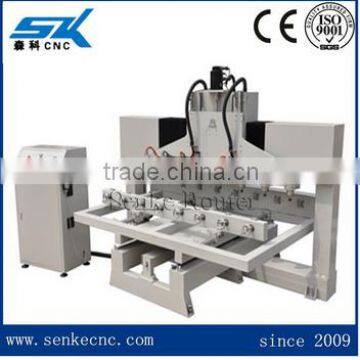 DSP control 4 axis cnc router machine gunstock carving machine 3D CNC router