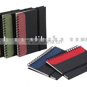 2013 New style spiral notebook with colored trim