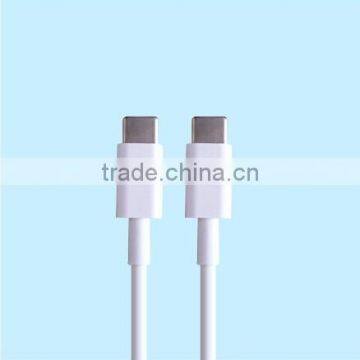 2016 High Quality USB 3.1 Type C male to USB Type C Male Data charging Cable