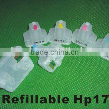 (RCH177) refillable ink cartridge for HP 177 hp177 Photosmart 3213/3313/8253/8200 (with ARC chip)