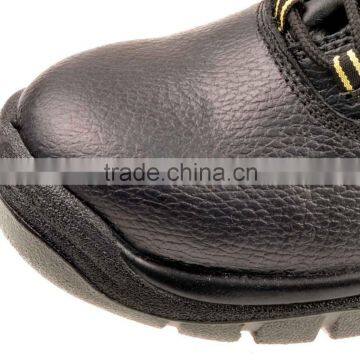 Anti-Puncture Slip Anti Static Suede Leather Toe Cap Safety Shoes photo-4