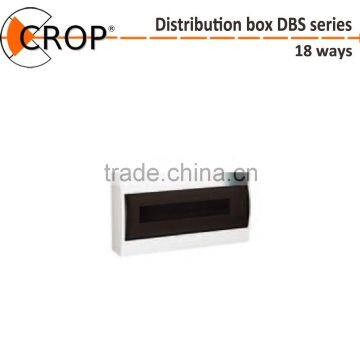 China supplier cheap 18 ways surface mounting enclosure DBS series IP40