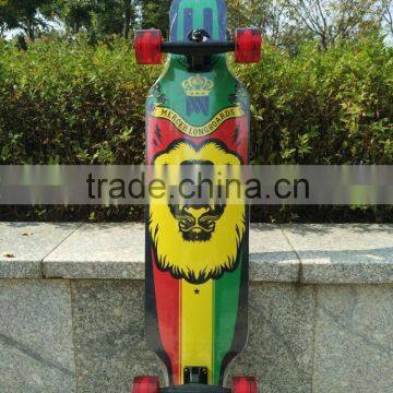 Cheap 4 Pvc Wheels Skateboard Maple Wooden Imports From China