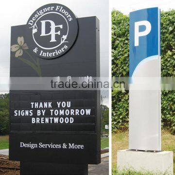 Waterproof street advertising board printing text