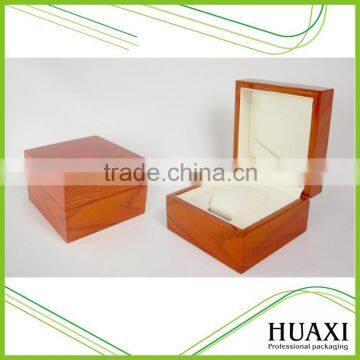 Watch Box Factory Manufacturer Brown Wooden Watch Display Box