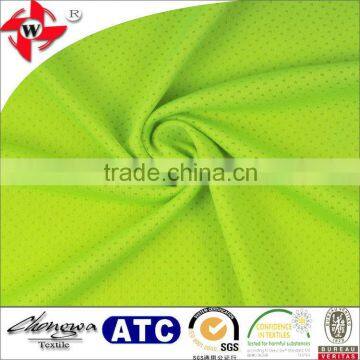 92%Polyester+8%Spandex Breathable Butterfly Mesh Fabric for Sportwear