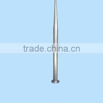 ground screw pole anchor