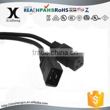 extension cord iec 320 c19 ac c20 power cord