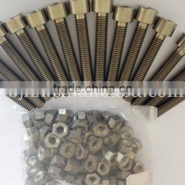 TA2 Titanium Hexagon Bolt M6 M8 M10 M12 M16 photo-2