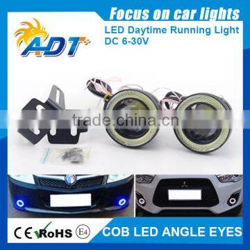 3.0 inch COB DRL angel eyes, hid bi xenon projector headlight lens