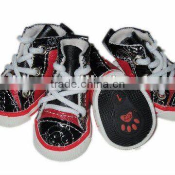 Puppy Pet Dog Anti-slip Waterproof Sporty Shoes Sneakers Breathable Hole Boots
