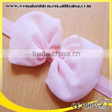 Mix Colors Chiffon Bowknot Top Baby Headband Wholesale Supplier's Choice photo-2