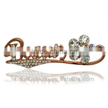 rhinestone brooch