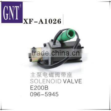 excavator E200B 096-5945 solenoid valve