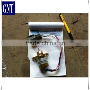 excavator 12V stop solenoid 1503ES-12S5SUC12S/119233-77932 R55/60-7 DH55/60 PC40/50