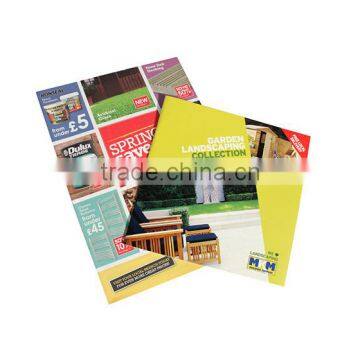 full colour large format book printing, saddle stitching brochure printing