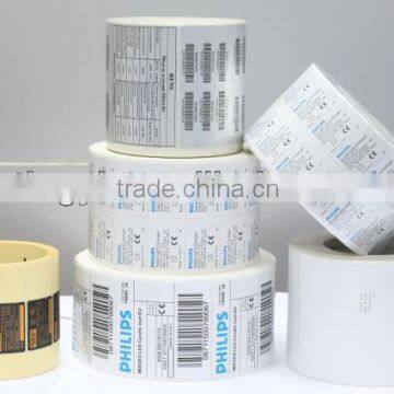 label printing machine roll sticker