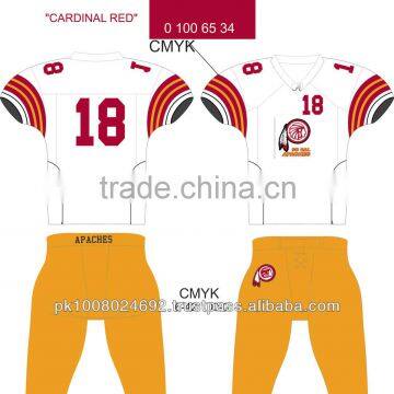 Youth American Football Uniforms, SuAmerican Football Uniforms, Club team American Football Uniforms