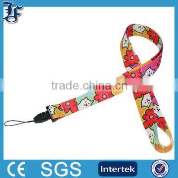 2014 custom high quality polyester cute lanyards