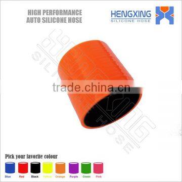 1 1/2" 1.5" 38mm*3"LONG STRAIGHT 3-PLY ORANGE SILICONE HOSE COUPLER FOR PIPING
