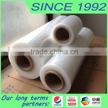 20 micron stretch film pe stretch wrap film for plastic film roll