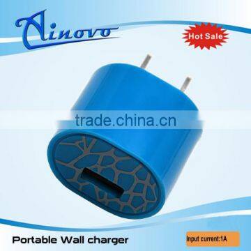 Single USB wall charger, for ipod/mp3/phone travel wall charger                        
                                                Quality Choice