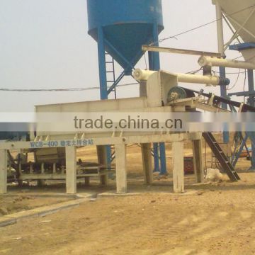 Stabilized soil mixing station