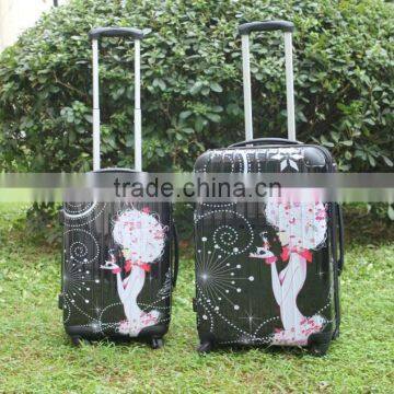 ABS PC luggage sets hard case wholesale