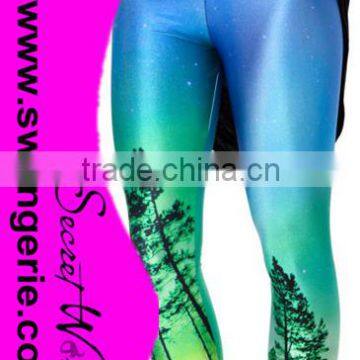 Wholesale! Newest Design Galaxy Leggings JELLYFISH PINK LEGGINGS photo-6