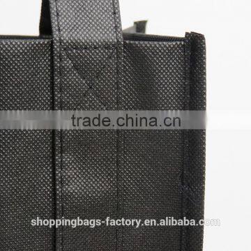 Reusable 1 Bottle / 2 Bottle / 4 Bottle / 6 Bottle Non Woven Promotional Wine Bag photo-3