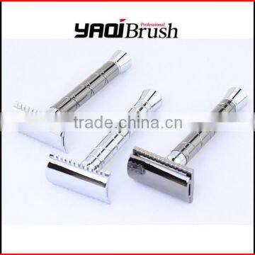 wholesale metal handle replaceable head safety razor