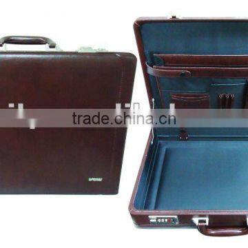 PVC Attache Case Business Hard Briefcase Red X8006A110007