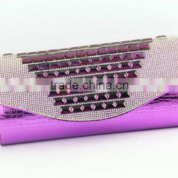 stylish PU basic clutch