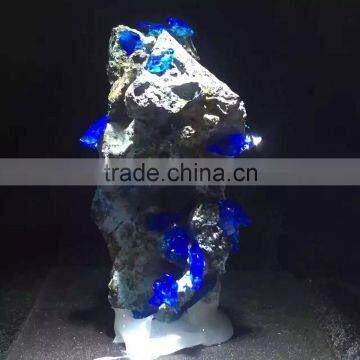 Natural Azurite Mineral Stone Crystal Specimen