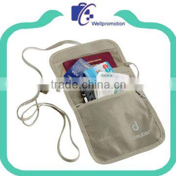 Polyester Wallet Check Holder With Long Strap photo-2