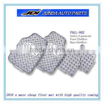 Universal popular durable 4pcs set PVC car mat